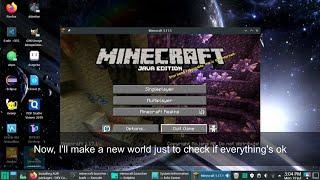 Install Minecraft (launcher) on Arch Linux