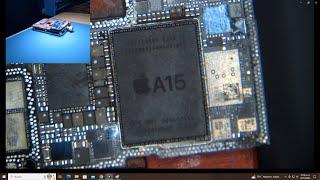 CPU A15 iPhone 13 Pro Max Extracción, Limpieza, Reballing y Colocación  PARTE 1