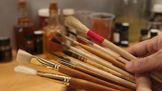 Oil Paint Brushes from Beginner to Master