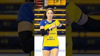 !!klara peric volleyball playing!! klara peric what's app status #zehragunes #shorts