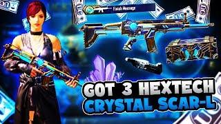 OMG I GOT HEXTECH CRYSTAL SCAR-L  3 TIMES IN 250 SPINS