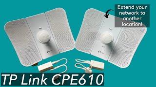 TP Link CPE610 (& CPE710) - Wireless Network Extender!