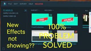 How to Fix Problem Of " Not Showing  Effects " in Filmora Video solved by Stuff4u