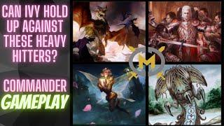 Commander Game - Ur Dragon, Edgar Markov, Sliver Overlord, Ivy - EDH Format