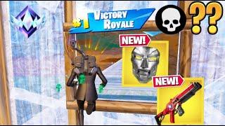 Fortnite Solo Ranked : FORTNITEMARES Update! INSANE High Kill Win Full Gameplay