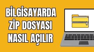 Zip Dosyası Nasıl Açılır (2024) | Bilgisayarda Zip Dosyası Nasıl Açılır