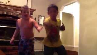 Damian and Aden  gangnam style