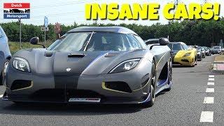 Cars Arriving SUPERCAR SUNDAY 2017! - Agera RS, P1, LaFerrari, Carrera GT, 675LT, AMG GTR,...