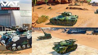 MWT M3 Bradley ~ ZSU 23 4M4 Shilka ~ M 163 VADS Tier 2 Gameplay MWT Tank Battles | mwt tank battles