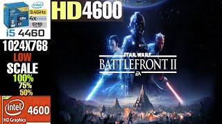 STAR WARS Battlefront II | Intel HD4600 | i5 4460 | 16gb Ram