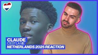  REACTION: Netherlands 2025: Claude - C'est la vie | EUROVISION 2025