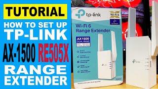 TP-Link Range Extender Tutorial: How to Setup the TP-Link Re505X