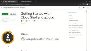 Getting Started with Cloud Shell and gcloud | #qwiklabs  | #GSP002