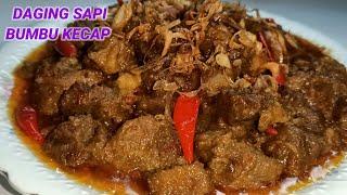 Resep Daging Sapi Bumbu Kecap || Dagingnya Empuk Bumbu Melimpah Enak Banget ||Beef Soy Sauce Recipe