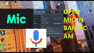 HOW TO RECORD YOUR VOICE ON BANDICAM WITH NO MICROPHONE 2020