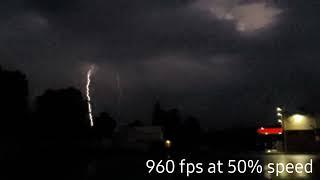 Super Slow Motion Lightning