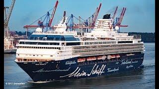 Mein Schiff 1 | very last call in Hamburg and leaving Germany forever | 4K-Quality-Video