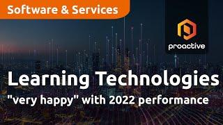 Learning Technologies Group "very happy" with 2022 performance