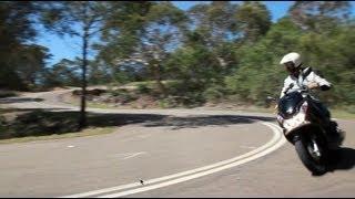 Slow Speed Cornering on a Scooter