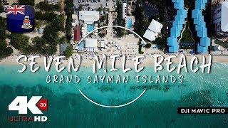 FLYING OVER Seven Mile Beach | Cayman islands  4K Ultra HD