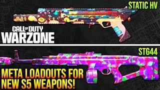 WARZONE: New BEST "STG" & "STATIC-HV" META LOADOUTS! (WARZONE 3 Season 5 META Loadouts)