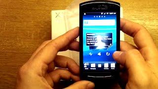 Sony Ericsson Xperia Neo V (Unboxing, First quick run) 1080p