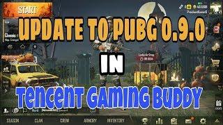 How do I update PUBG in Tencent gaming buddy emulator for PC to the latest 0 6 0