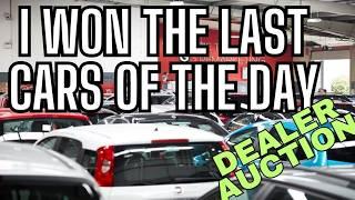 I bought the last cars of the day at Dealer Auction - Busts or Wins?