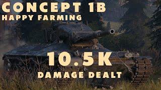 Concept 1B - Happy Farming - World of Tanks (Full Battle)