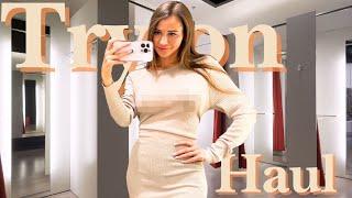 Transparent Try On Haul Inspection in the Dressing Room Try On Haul