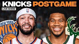 The Knicks BLOW out the Bucks! Led By Their Captain! | POSTGAME SHOW