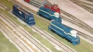 HO Scale Layout of Tom Stolte