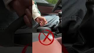 Common mistakes in manual transmission car handbrake!#car #driving #drivingschool #shortsvideo