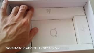 Digital TV settop box (NewMedia Solutions)-Unboxin