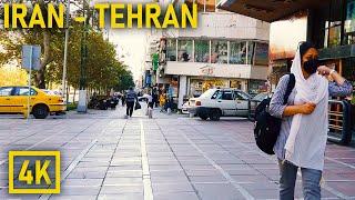 Walking in Tehran City 4K - Valiasr Street | تهران - خیابان ولیعصر (خیابان فاطمی تا میدان ولیعصر)