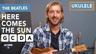 Learn Here Comes The Sun on UKULELE - Easy Beatles Songs