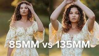 85mm vs 135mm for Portrait Photography