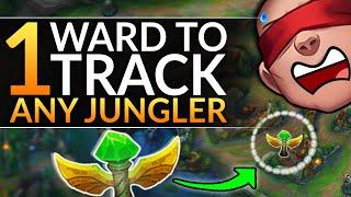 How to OUTPLAY EVERY JUNGLER with this SECRET WARDING Trick: MUST KNOW - League of Legends Pro Guide