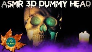ASMR  3D Binaural Halloween  Spooky Shakespeare Skull with WhisperDoor • SOUNDsculptures • (169)
