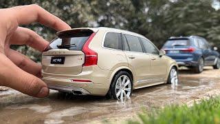 Mini Volvo XC90 1:18 Scale SUV | Off-roading Safest Volvo SUV | Diecast Model Car Unboxing