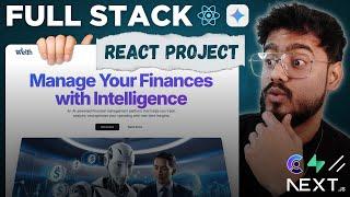 Full Stack React Project ( AI Finance Platform ) - Next JS, Tailwind, Gemini AI, Prisma, Shadcn UI 