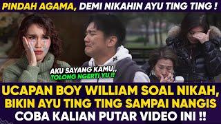 TEGAS !! SIMAK PENJELASAN BOY WILLIAM, BIKIN AYU TING TING DAN KELUARGA TERHARU