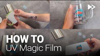 UV Magic Film: UV-Transfers für unbegrenzte Möglichkeiten