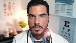 ASMR | 3 HOUR Cranial Nerve Exam  (Follow The Light, Ear Cleaning, Vitals) Doctor Roleplay For Sleep