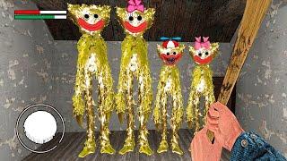 WE FOUND GOLD HUGGY WUGGY FAMILY IN GRANNY ONLINE HORROR GAME POPPY PLAYTIME (Garry's Mod)