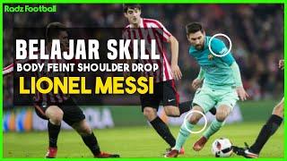 Skill Mudah Melewati Lawan Ala Messi | Belajar Skill Body feint