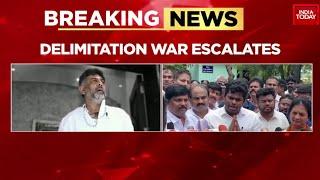 Southern States' Delimitation Meet: BJP Threatens Black Flag Protest Against DK Shivakumar