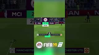 Premier league scoreboard evolution FIFA to FC24  #fc24