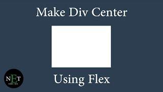 How to make div center in webpage using flex || NarenETech