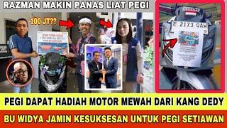 REJEKI ANAK SOLEH!! PEGI DAPAT HADIAH MOTOR MEWAH DARI KANG DEDY DAN BU WIDYA, RAZMAN PANAS??